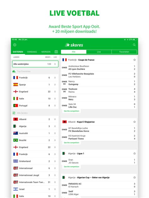 flashmobile live score|live voetbaluitslagen.